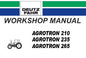 DEUTZ FAHR AGROTRON 210, 235, 265 TRACTOR SERVICE REPAIR WORKSHOP MANUAL PDF DOWNLOAD