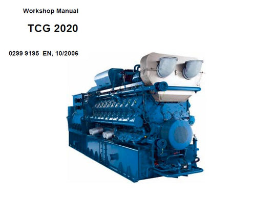 DEUTZ TCG 2020 ENGINE WORKSHOP MANUAL PDF DOWNLOAD