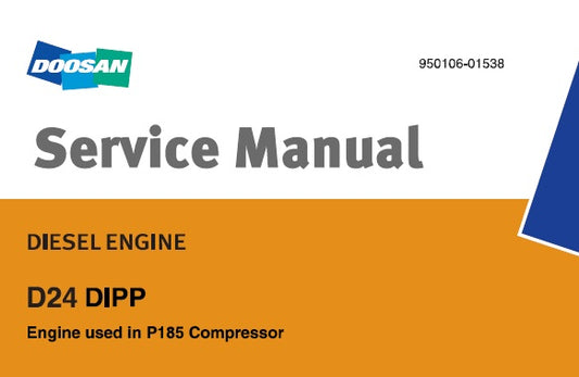 DOOSAN D24 DIPP DIESEL ENGINE SERVICE REPAIR MANUAL PDF DOWNLOAD