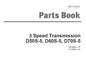 DOOSAN D50S-5,D60S-5,D70S-5 (3 SPEED TRANSMISSION) FORKLIFT PARTS MANUAL (PB-00001 – UP, P9-00001 – UP) PDF DOWNLOAD