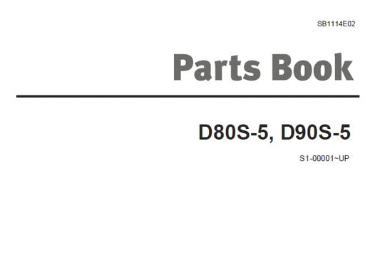 DOOSAN D80S-5, D90S-5 FORKLIFT PARTS MANUAL (S1-00001 – UP) PDF DOWNLOAD