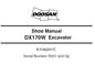 DOOSAN DX170W EXCAVATOR SERVICE REPAIR SHOP MANUAL PDF DOWNLOAD