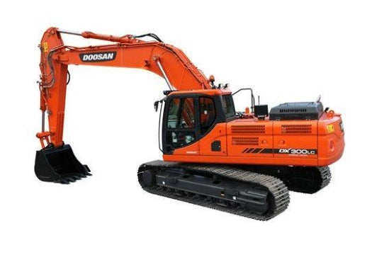 DOOSAN DX300LC-3 EXCAVATOR SERVICE REPAIR SHOP MANUAL PDF DOWNLOAD