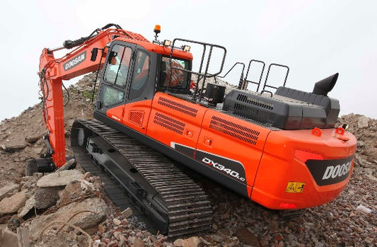 DOOSAN DX340LC-3, DX350LC-3 EXCAVATOR SERVICE REPAIR MANUAL PDF DOWNLOAD