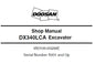 DOOSAN DX340LCA EXCAVATOR SERVICE REPAIR SHOP MANUAL PDF DOWNLOAD
