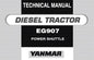 EG 907 YANMAR POWER SHUTTLE DIESEL TRACTOR SERVICE REPAIR MANUAL