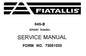 FIAT ALLIS 645-B WHEEL LOADER SERVICE REPAIR MANUAL PDF DOWNLOAD