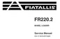 FIAT ALLIS FR220.2 WHEEL LOADER SERVICE REPAIR MANUAL PDF DOWNLOAD