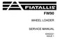 FIAT ALLIS FW90 WHEEL LOADER SERVICE REPAIR MANUAL PDF DOWNLOAD