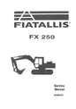 FIAT ALLIS FX250 EXCAVATOR SERVICE REPAIR MANUAL PDF DOWNLOAD
