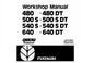FIAT TRATTORI 480, 480DT, 500S, 500SDT, 540S, 540SDT, 640, 640DT TRACTORS SERVICE REPAIR MANUAL PDF DOWNLOAD