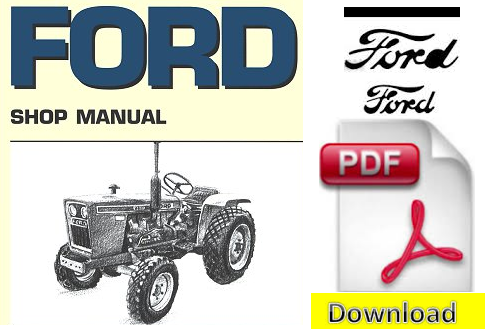 FORD 2000, 3000, 4000 SERIES TRACTOR SERVICE REPAIR SHOP MANUAL PDF DOWNLOAD