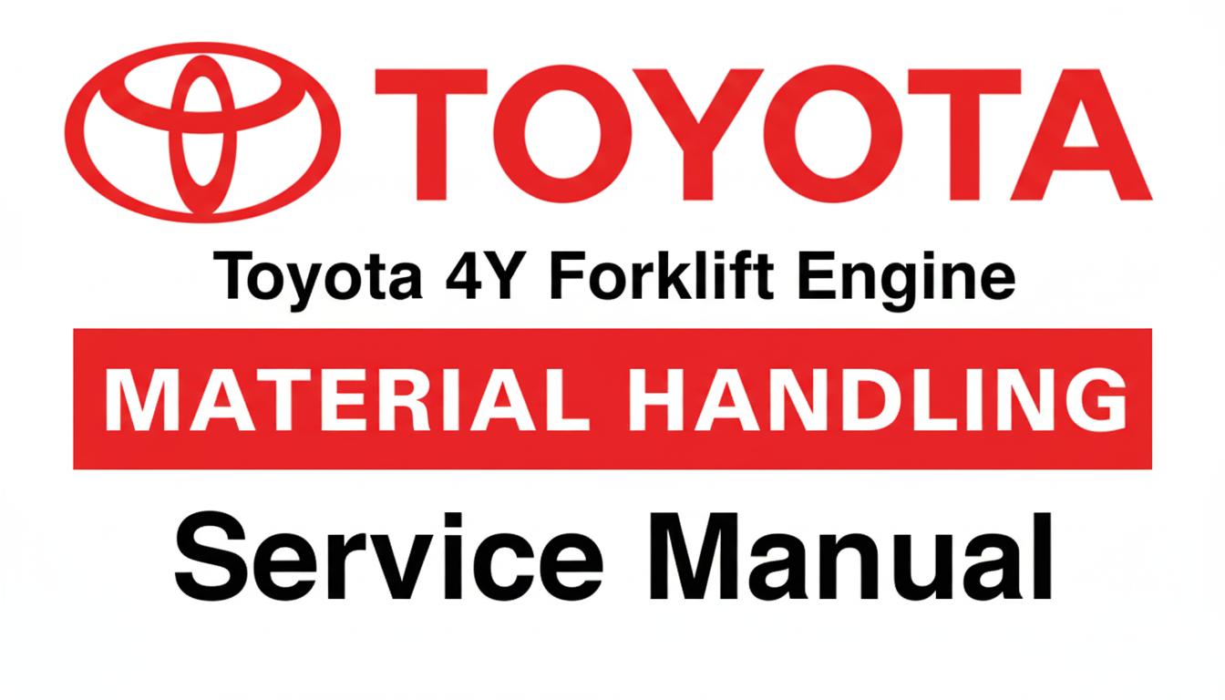 Toyota 4Y Forklift Manual