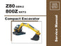 GEHL Z80 GEN:2,800Z NXT2 COMPACT EXCAVATORS SERVICE REPAIR MANUAL
