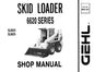 GEHL 6620 SERIES (SL6620, SL6625) SKID LOADER SERVICE REPAIR MANUAL PDF DOWNLOAD