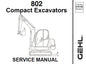 GEHL 802 COMPACT EXCAVATORS SERVICE REPAIR MANUAL PDF DOWNLOAD