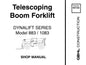 GEHL 883, 1083 DYNALIFT SERIES TELESCOPING BOOM FORKLIFT SERVICE REPAIR MANUAL PDF DOWNLOAD