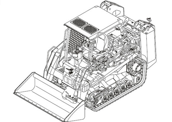 GEHL CTL55 COMPACT TRACK LOADER SERVICE REPAIR MANUAL PDF DOWNLOAD