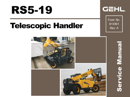 GEHL RS5-19 TELESCOPIC HANDLERS SERVICE REPAIR MANUAL PDF DOWNLOAD