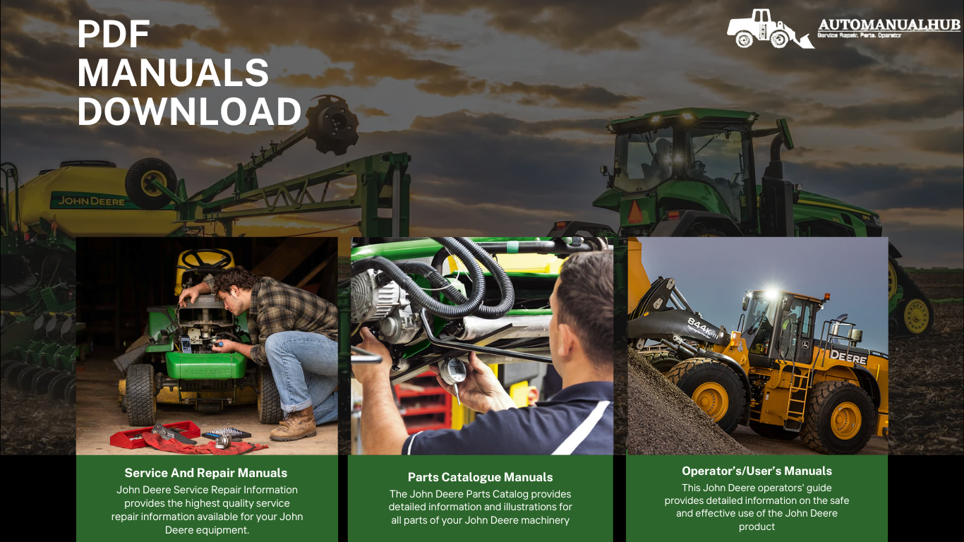 John Deere 540G, 640G, 740G Cable Skidders and 548G, 648G, 748G Grapple Parts Catalog Manual - PDF