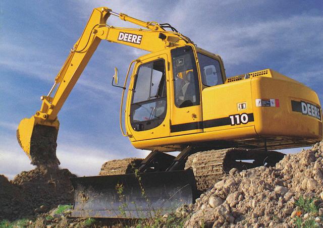 John Deere 110 Excavator Technical Service Repair Manual TM1658 - PDF