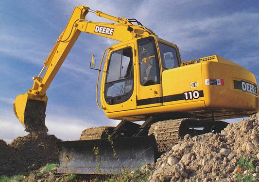 John Deere 110 Excavator Operation, Maintenance & Diagnostic Test Service Manual TM1657 - PDF