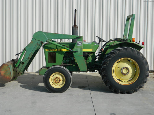 John Deere 1250, 1450 & 1650 Tractors Shop Technical Service Repair Manual - PDF