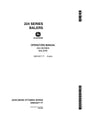 John Deere 224 Series Balers Operator’s Manual OME42677 - PDF