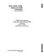 John Deere 2254, 2256, 2258, 2264, 2266 Combine Operator’s Manual 
