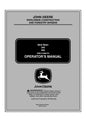 John Deere 240, 250 Skid Steer Operator's Manual 