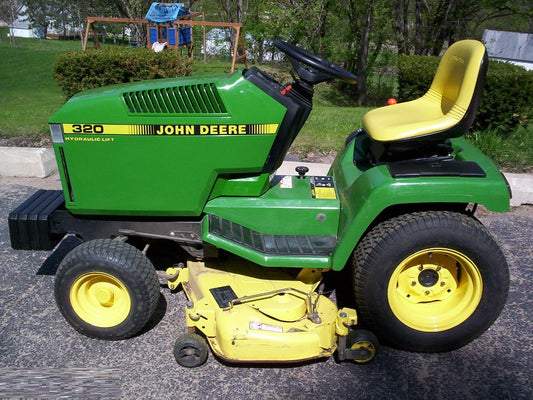 John Deere 320 Lawn And Garden Tractor (SN. 130001) Operator's Manual OMM114668 - PDF