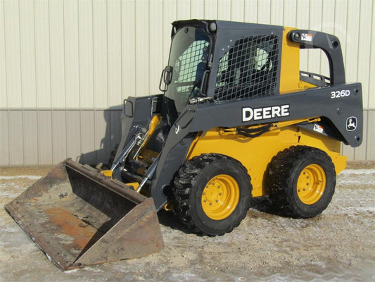 John Deere 326D, 328D, 332D Skid Steer Loader Operator's Manual OMT253018 - PDF