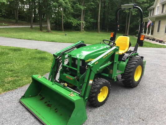 John Deere 4110, 4115 Compact Utility Tractor Operator's Manual OMLVU13326 - PDF