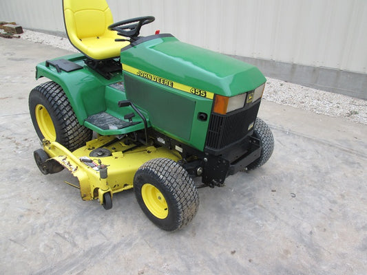 John Deere 455 Lawn And Garden Tractor (SN. 070001) Operator's Manual OMM144040 - PDF
