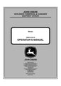 John Deere Winch Operator's Manual OMM161330 - PDF