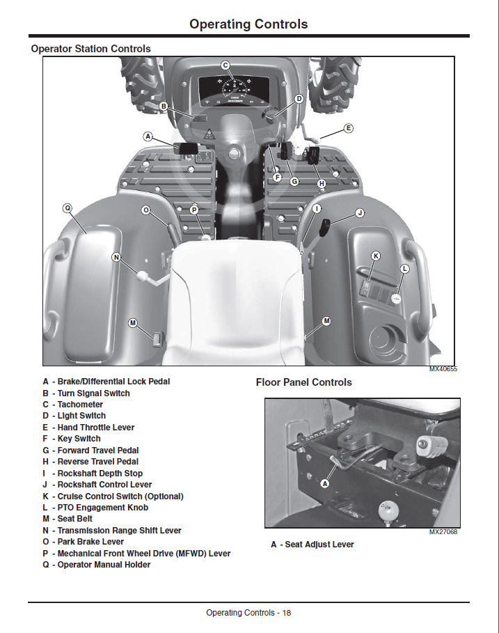 ohn Deere 3032E aur 3038E Compact Utility Tractor Operator’s Manual OMLVU20279 PDF cover page