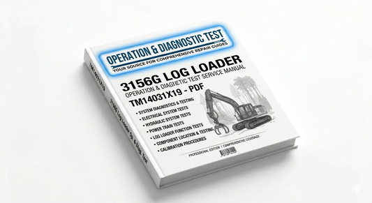 John Deere 3156G Log Loader Operation & Diagnostic Test Service Manual TM14031X19