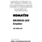 Komatsu BR380JG-1E0 Crusher Operation & Maintenance Manual SN 2001-UP - PDF