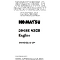 Komatsu 2D68E-N3CB Engine Operation & Maintenance Manual SN N00101-UP - PDF