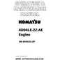 Komatsu 4D94LE-2Z-AE Engine Operation & Maintenance Manual SN A00101-UP - PDF