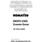 Komatsu D85PX-15E0 Crawler Dozer Operation & Maintenance Manual SN 1201-11608 - PDF
