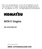 Komatsu MTA11 Engine Parts Manual SN 23555298-UP PDF