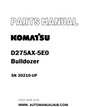 Komatsu D275AX-5E0 Bulldozer Parts Manual SN 30210-UP - PDF