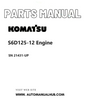 Komatsu S6D125-12 Engine Parts Manual SN 21431-UP PDF