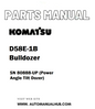 Komatsu D58E-1B Bulldozer Parts Manual SN 80888-UP (Power Angle Tilt Dozer) - PDF