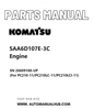 Komatsu SAA6D107E-3C Engine Parts Manual SN 26609188-UP (For PC210-11/PC210LC-11/PC210LCI-11) PDF