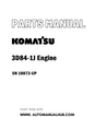 Komatsu 3D84-1J Engine Parts Manual SN 18873-UP - PDF