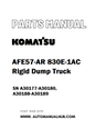 Komatsu AFE57-AR 830E-1AC Rigid Dump Truck Parts Manual SN A30177-A30180, A30188-A30189 - PDF 