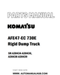 Komatsu AFE47-EC 730E Rigid Dump Truck Parts Manual SN A30434-A30436, A30438-A30439 - PDF 
