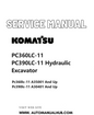 Komatsu PC360LC-11, PC390LC-11 Hydraulic Excavator Service And Repair Manual PDF